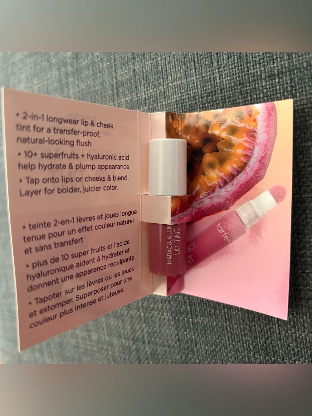 tarte sample size beauty products